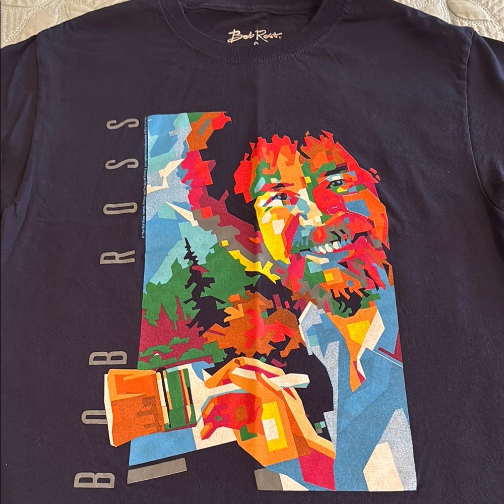 Authentic Bob Ross T Shirt